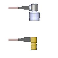 Amphenol Custom Cable Q-2D03T000R048i ສາຍສັນຍານ RF N-RP/SMB-RP G316D 48I