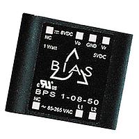 Bias Power BPSX 1-08-00 ໂມດູນພະລັງ AC-DC 1W 8V SINGLE 85-265V ອຸນຫະພູມສູງ