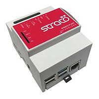 Sfera Labs SPMU30X48 ອຸດສາຫະກຳ Severs Strato Pi Server UPS, w. Pi4B 8GB