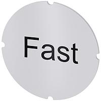 SIEMENS 3SU19000AB710EE0 ປ້າຍສຽບ, FAST ປ້າຍສຽບ ສຳລັບ ປຸ່ມກົດມີແສງ, FAST