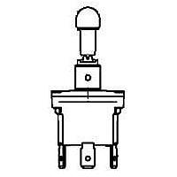 Honeywell 32NT91-61 ສະຫນັບສະຫນູນ Toggle Switch DPST 3 Position Quick Con Stand Levr