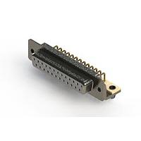 EDAC 622-M25-260-WN3 ຕົວເຊື່ອມ D-Sub - ຄວາມໜາ້ຄວາມຖືກມາດຕະຖານ EDAC ມຸມຂວາ ຕົວເຊື່ອມ D-Sub