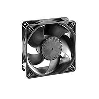 ebm-papst 8315100206 ພັງລົມ Axial AC Axial Fan, 120x120x38mm, 115/230VAC, 101CFM, 4.4W, 3300RPM, 23Pa, Ball