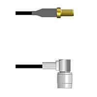 Amphenol Custom Cable Q-2Z04W0008018i ສາຍສະບັບ RF SMA-SJ/TNC-RP RG58 18I