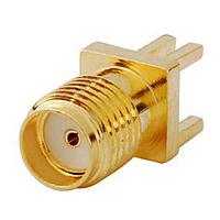 RF Solutions CON-SMA-EDGE ຕູ້ເຊື່ອມ PCB SMA Female PCB Edge Mount