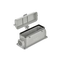 HARTING 19300241266 ກອງຫ້ອງຕິດຕັ້ງພື້ນຜິວ HSG HAN 24B ທາງເຂົ້າ 2 ດ້ານ