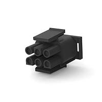 AMP Connectors - TE Connectivity 1-480704-9 ກອງປະກອບປລັກ 6P PLUG HOUSING