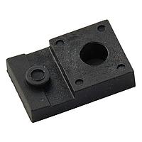 Essentra Components IEC-TO-218-18 ຕຣານຊິສຕໍເຕີ ຕຣານຊິສຕໍເຕີ ອິນຊູເລເຕີ, ສີດຳ