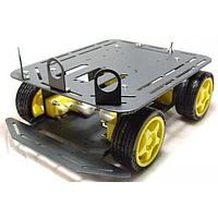 DFRobot ROB0025 ຊຸດຫຼິ້ນຫຼັກສູດຫຼືອງຫຼັກສູດຫຼັກສູດ Baron - ແພດຟອມລົດສົນຍາຍ 4WD