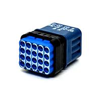 DEUTSCH - TE Connectivity DMC-M22-05BN ຕົວເຊື່ອມມີມິຕິສະເປັກ MIL ຮູບສະແກນ DMC INS S 5C 5#22 SHUNT N LC