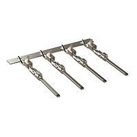 Amphenol SINE Systems SC000571N ຕິດຕໍ່ວົງກົງມາດຕະຖານ Pin contact, signal, 1.0x0.64mm, stamped & formed, 20-22AWG, nickel plating