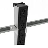 Hammond Manufacturing 1584MK1 ອະເດັດເຕີຕິວັນຕັ້ງສະໜັບສະໜູນ Power Bars ສໍາລັບ Rack