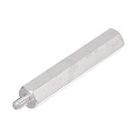 Keystone Electronics 8408 ຫົວຍີ່ຫໍ້ Hex AL 1.375 M/F THRD