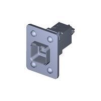 AMP Connectors - TE Connectivity 5-2120871-1 ອຸດສາຫະກຳ VARIANT 14 JACK METAL CAT5E 180DEG