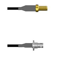 Amphenol Custom Cable Q-2Z0080008036i ສາຍສະບັບ RF SMA-SJ/BNC-SJB RG58 36I
