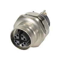 HARTING 21033814810 ມຸມຂວາ M12 X-CODE 8P ຜູ້ຍິງ PCB ມຸມ CAT6A