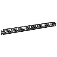 Tripp Lite N254-024-SH-6A ແຜ່ນຕໍ່ສາຍ CAT6A 24PRT SHLD FEED THRU PNL