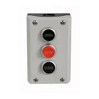 Eaton M22-C3-M4V ສະຖານີຄວບຄຸມປຸ່ມກົດ CONTRL ST FLSH BLK FLSH RED 1NC FLSH BLK