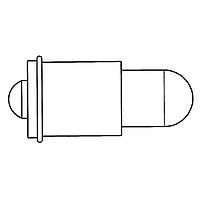 Dialight 521-9201 ດາວໄຟ LED ພື້ນຖານ GRN MIDGET FLANGE NON DIFF 3/4 BASE