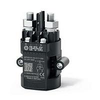 E-T-A Circuit Breakers MPR20-N-122-1111-200 ມອນອສເຕບເລ ເຄຣັນມິກພາວເລີລີເລ Power Relay, 24VDC 200A, M8 Studs, IP6K9K, Supressor Diode, Flange Mount