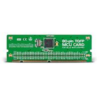Mikroe MIKROE-454 ບັດລູກ & ບອດ OEM MCU CARD LV18F TQFP 80P ມີ PIC18F87J60