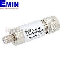 Fairview FMMP1002 Matching Pad 50 Ohm N Male To 75 Ohm F Female Operating From 0.009 MHz to 3 GHz RoHS Compliant