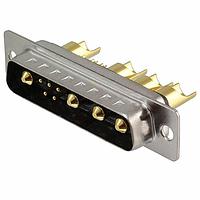 NorComp 680S9W4103L401 ຕົວເຊື່ອມຕໍ່ Mixed Contact D-Sub IP67 POWER-D 9W4 40A MALE SOLDER