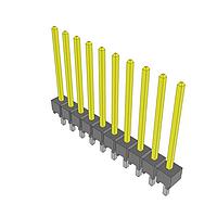 Samtec HTSW-110-15-S-S ພິນເຮດເດີຮອງຮ້ອນສູງ ສະແຕຣິບພິນເຮດເດີ PCB