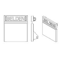 Belden RVUDCYL-B24 ປົກກັນຝຸ່ນຂອງຕົວເຊື່ອມຕໍ່ Modular / Ethernet ສີເຫຼືອງ 24 ຊຸດ ຕໍ່ກະປ່ອງ