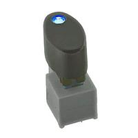 E-Switch ULP22OAP1RSSCL1GRNRED ປຸ່ມກົດສະລິບ Switches Pushbutton - SWITCH PB ILL DPDT BLUE T/H