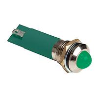 BIVAR MPC12-1GD12V ອິນດິເຄເຕີ 8mm GRN Diff. Lens IP54 Panel Mnt. Ind.