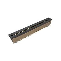 Amphenol FCI SFW30S-2STMAE1LF Board Mount 1.00mm Flex Connector, SFW Straight series, 30 Position, Top Entry Surface Mount, ZIF, Gold plating with Mount Plate