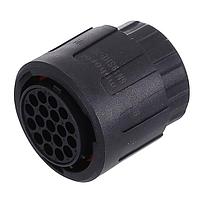 Amphenol SINE Systems RTS6BS16N19SHEC03 ຕົວເຊື່ອມຕໍ່ Strt Plug ມີ endcap 19 POS SZ 16 Socket