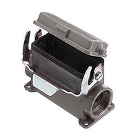 AMP Connectors - TE Connectivity T1660163129-000 ຮູດຮອງຮ່າງສູງ PG29 ສະເຕວລແລະລັອກຂ້າງເຂົ້າ