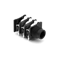 Amphenol Audio ACJS-HHOP-1 ຕົວເຊື່ອມໂທລະສັບ 1/4"JACK HOR CHASIS CONN PLSTC MNT