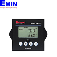 Eutech TSPHCP0550 ຈໍພາບ Alpha pH 550 pH/ORP (12 ~ 24 VDC /9 VDC)