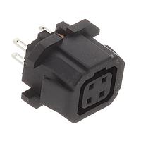 Kobiconn 163-156N-2-E ປະຕູໂທລະສັບ SNAP-IN JACK ຕິດຕັ້ງໃນຄອມພິວເຕີ