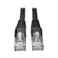 Tripp Lite N201-001-BK50BP ສາຍສະເໜີ Cat 6 Cat6 GigabitSnagless Patch Cable-Black