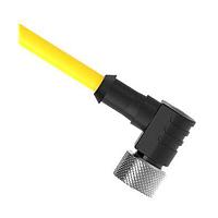 Banner Engineering MQEAC-406 ເສັ້ນສາຍເຊນເຊີ / ເສັ້ນສາຍອັກຕູເວດເຣີ Cordset: Single Ended M12; 4-pin Straight Female C Code; 1.83 m 6x22 Yellow PVC Jacket; Nickel-Plated Brass Coupling Nut