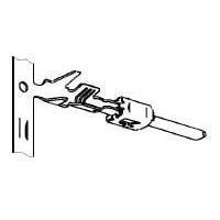 AMP Connectors - TE Connectivity 2-2141598-2 ຕິດຕໍ່ດ່ວນ Tab2.8X.0.8 Contact