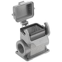 HARTING 09300062296ML ຮາກຖົງ BASE 1 LVR METAL CVR HAN B