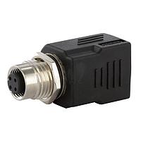 Murrelektronik 7000-44671-0000000 ເຄັບເລັດ Ethernet / ເຄັບເລັດເຄືອກຂ່າຍ M12 Bu. D-cod. / ອາແດບເຕີ RJ45 Ethernet 0 4-pol.