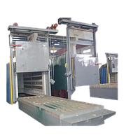 Wondery RT3-1000-12 ໂບກີໄຟຟ້າ Hearth Heat Treat Furnace Car Bottom Type (1000KW;  1250℃)