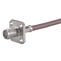 HUBER+SUHNER 25_SMA-50-2-46/133_NE ຕົວເຊື່ອມ SMA ກະດູກກະດານຕົວຕິດສາຍສົ່ງ (f)