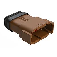 Amphenol SINE Systems ATM04-12PD-SR1BN ຕົວເຊື່ອມ 12 ຂາ Rec Pos D ມີ Strn Rlf