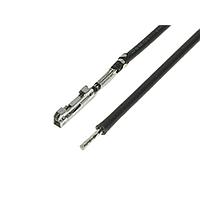 Molex 217791-1104 ສາຍນໍາສົ່ງ Pre-Crimped Lead SQUBA 1.8 F-S 300MM 24 AWG LEADS BK Sn