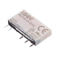 IDEC RV1H-G-D12 ອິນເຕີເຟສ ເຣເລ ອາວຸດ RV 6mm ເຣເລ SPDT 12VDC