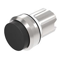 EAO 45-2131.2210.000 Switch Actuators Pushbutton actuator black lens raised above bezel momentary front/housing metal
