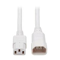 Tripp Lite P005-003-AWH ສາຍພະລັງ AC 3FT C13 C14,15A,14AWG,ຂາວ