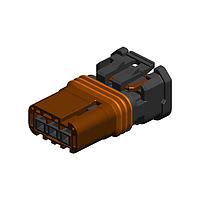 JAE Electronics MX80A03SZ1B ຕົວເຊື່ອມຕໍ່ CONNECTOR SOCKET HOUSING 3 CONTACT KEY B 2.54MM